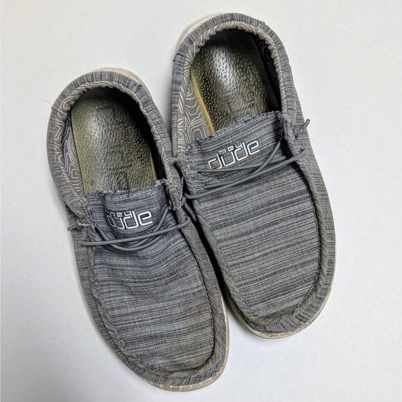 Grey Wally Hey Dudes | Boys 6 - Picture 7 of 10